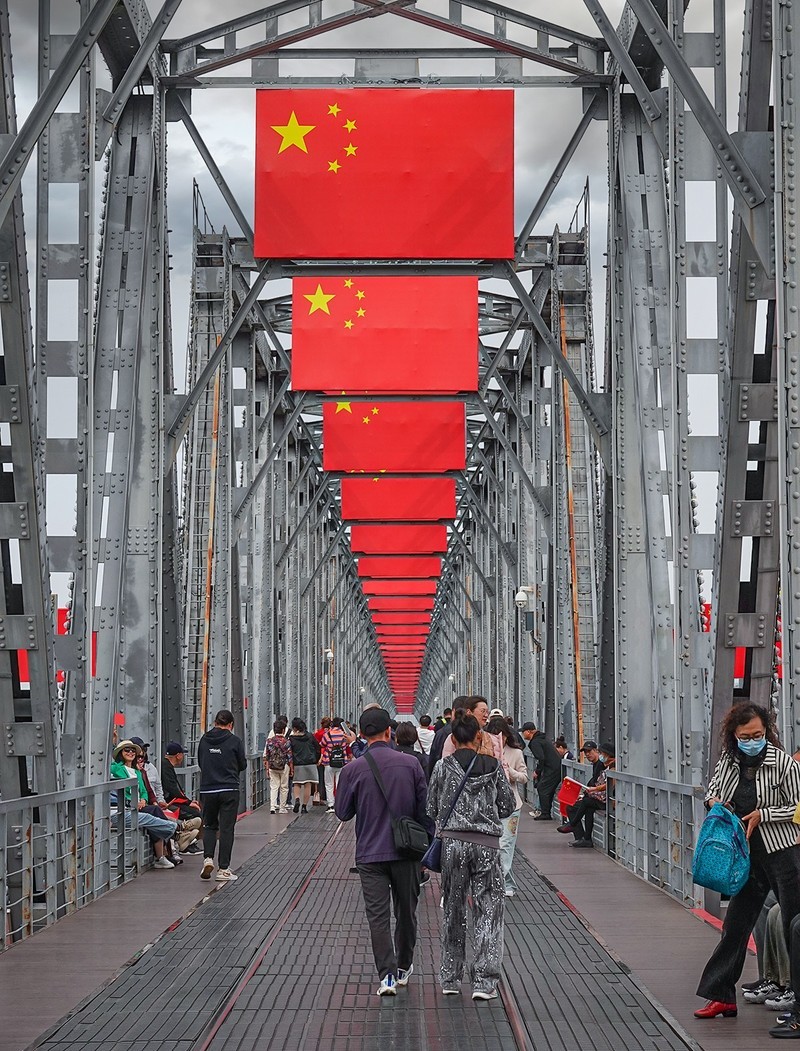 国庆跟团游#哈尔滨松花江铁路桥