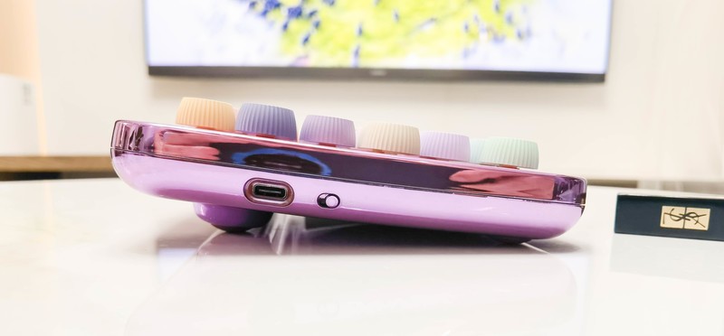 时尚女性必备！雷柏 ralemo Pre 5多模无线机械键盘姹紫嫣红