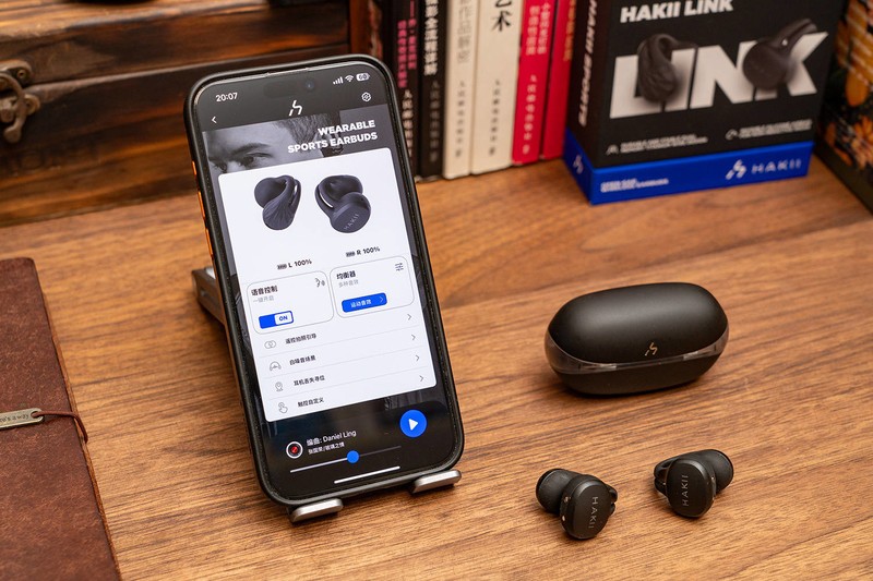 HAKII LINK耳夹式蓝牙耳机：兼顾运动与日常，还能遥控拍照