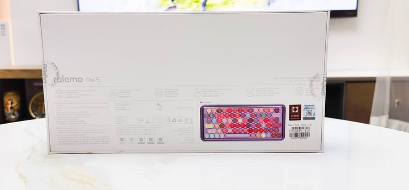 时尚女性必备！雷柏 ralemo Pre 5多模无线机械键盘姹紫嫣红