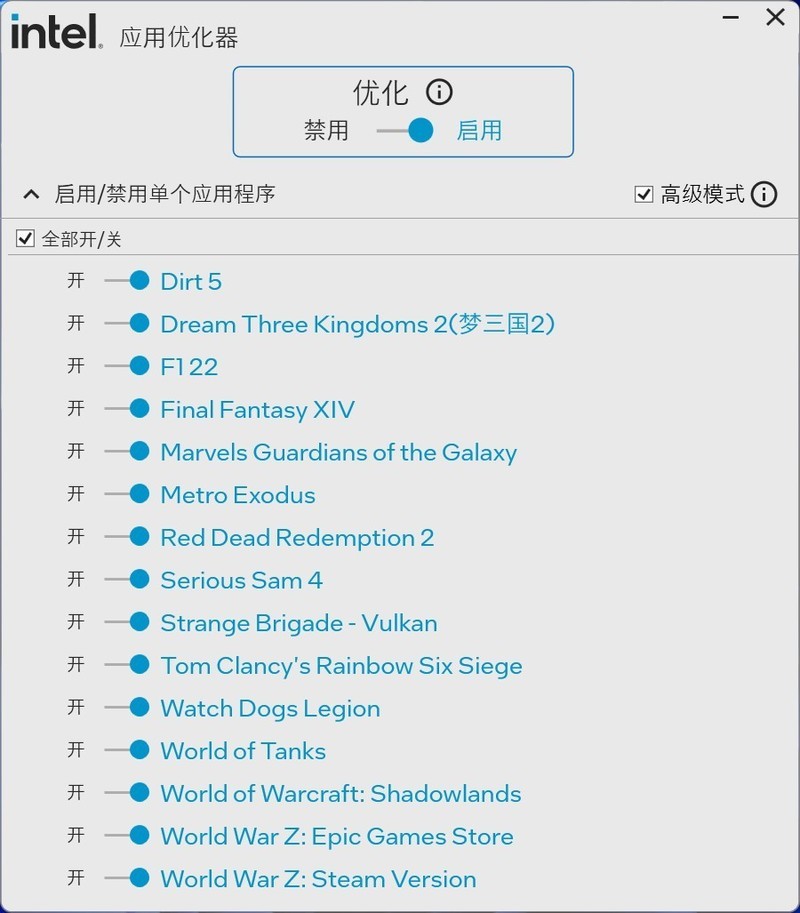 intel大小核CPU用户不用愁 这样做游戏性能最高提升18%！