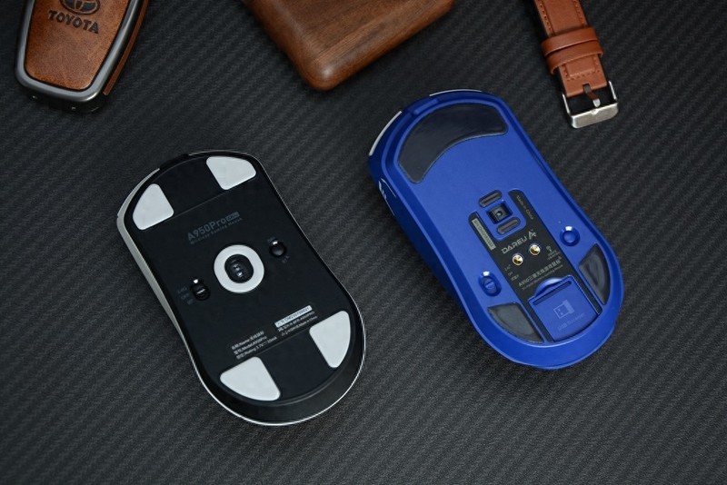 4K回报率、PAW3395引擎、54g轻量化，达尔优A950PRO三模鼠标体验