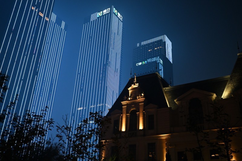 新入手尼康Zf试拍-大连东港夜景