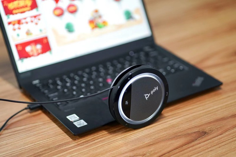 为了视频会议，入手Poly博诣CL5300+，智能降噪清晰通话