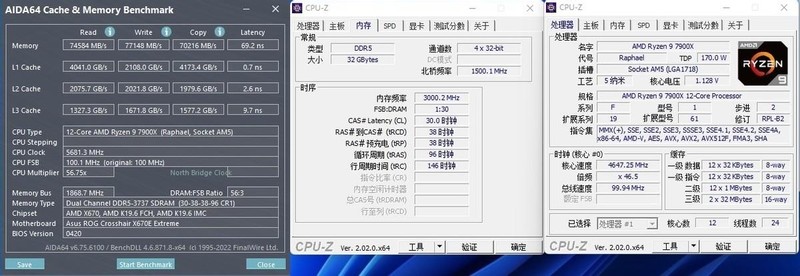 AMD锐龙9 7900X评测：性能大跃进，真香存在