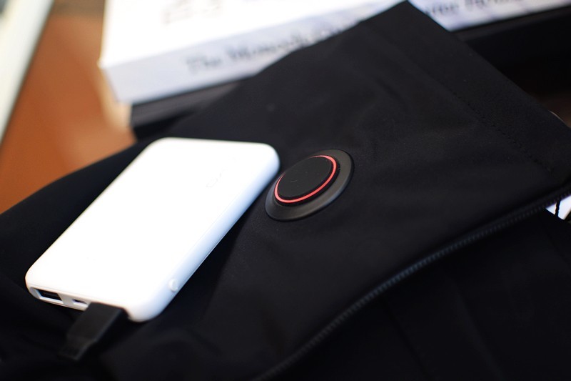 石墨烯发热 空气层锁温 AIHF艾弗石墨烯空气温控马甲