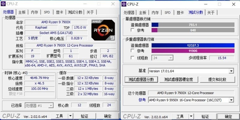AMD锐龙9 7900X评测：性能大跃进，真香存在