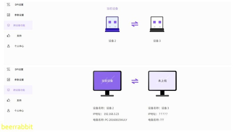 雷柏MT760&MT760 mini多模无线鼠标：能无线跨屏 支持多设备