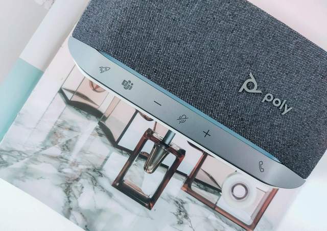 5秒搭建远程会议室，Poly SYNC20视频会议麦克风扬声器体验