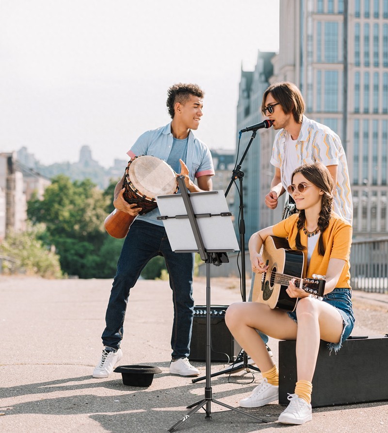 乐谱支架自带黑科技？SEAJIC施吉客便携式乐谱支架让音乐更加动人