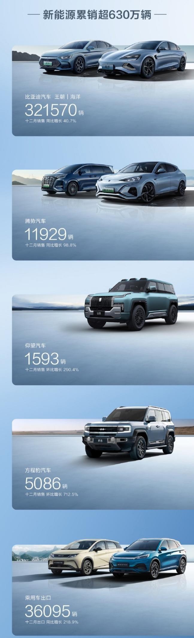 强者无需任何定语！比亚迪年销量破300万，中国汽车销冠实至名归