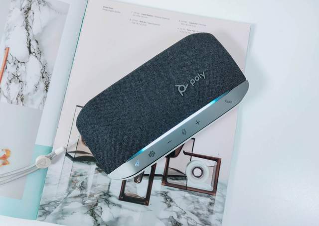 5秒搭建远程会议室，Poly SYNC20视频会议麦克风扬声器体验