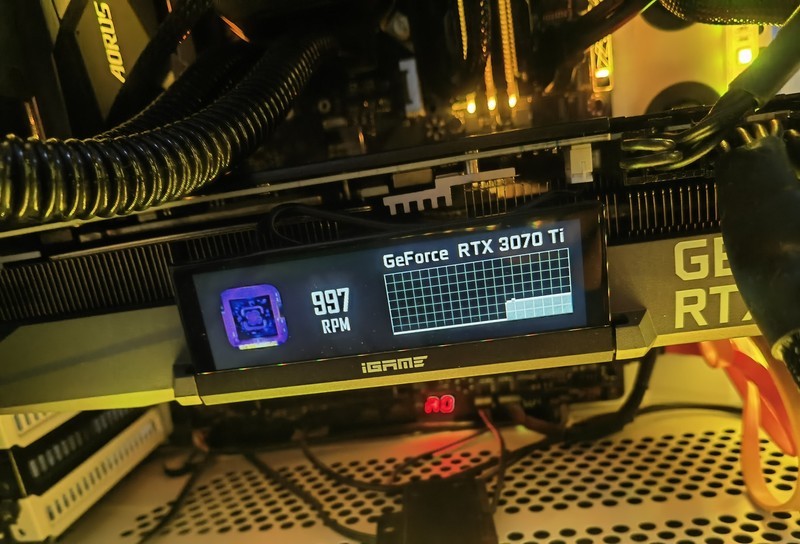 3070ti 火神开箱测试