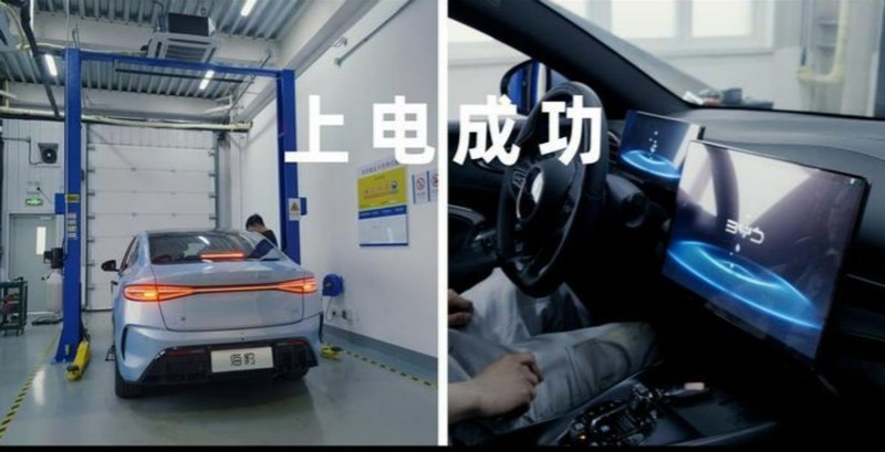 比亚迪海豹进行双面侧柱碰试验！公路坦克，又多了一辆“轿车”