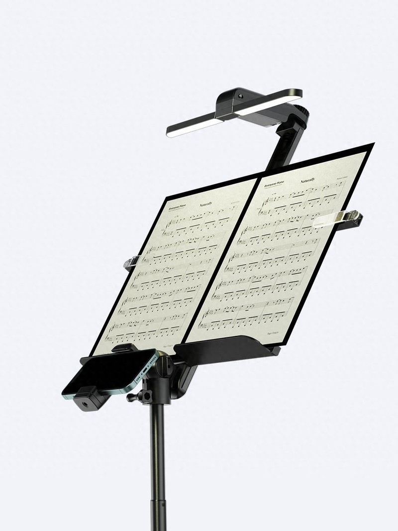 乐谱支架自带黑科技？SEAJIC施吉客便携式乐谱支架让音乐更加动人