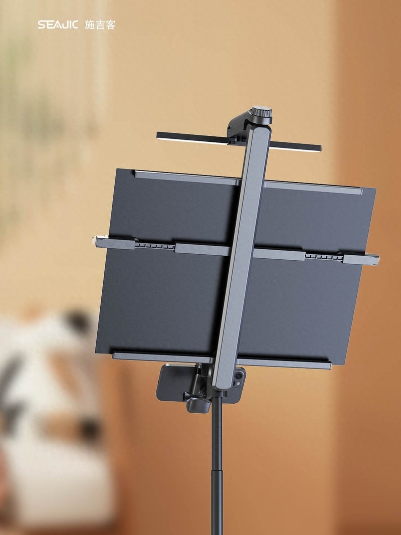 乐谱支架自带黑科技？SEAJIC施吉客便携式乐谱支架让音乐更加动人