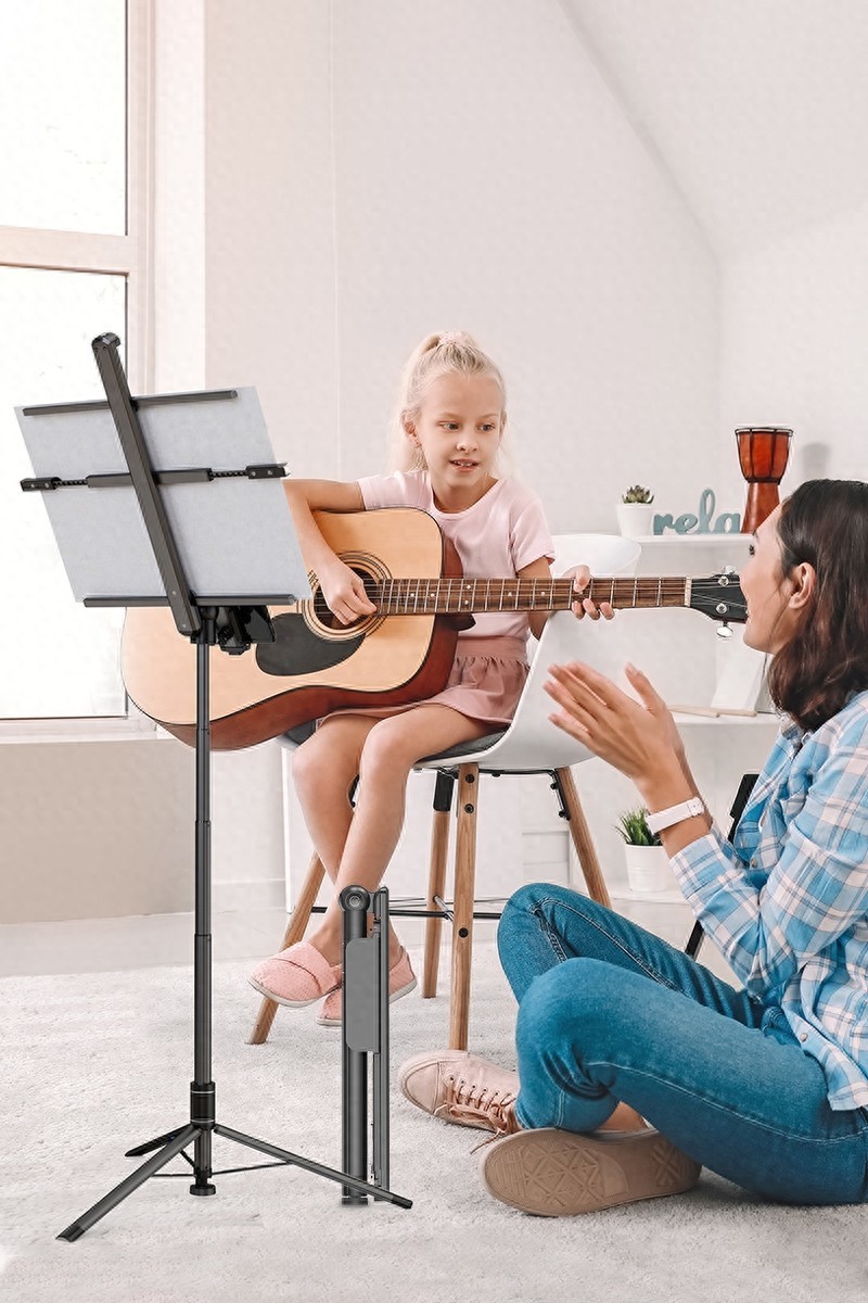 乐谱支架自带黑科技？SEAJIC施吉客便携式乐谱支架让音乐更加动人