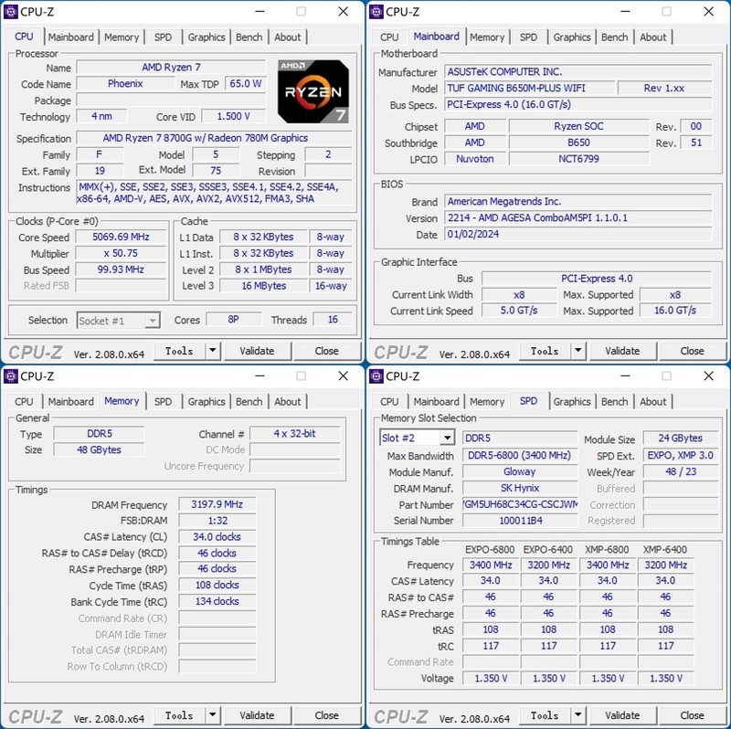 AMD持续YES？AMD 锐龙7 8700G首发评测&装机分享