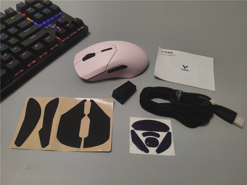 全手型/轻量化/4K/无线充电，雷柏VT9PRO彩色版+VT9PRO mini开箱体验