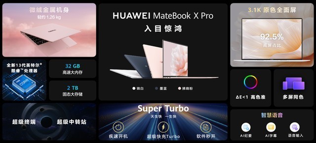 华为史上最贵笔记本，MateBook X Pro 2023怎么敢卖13999？