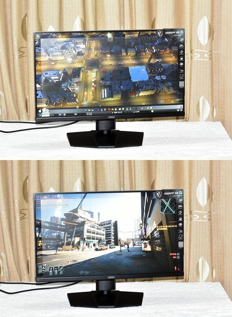 超高质价比 微星G255PF E2 25寸电竞显示器 180Hz高刷1毫秒还是FAST IPS！