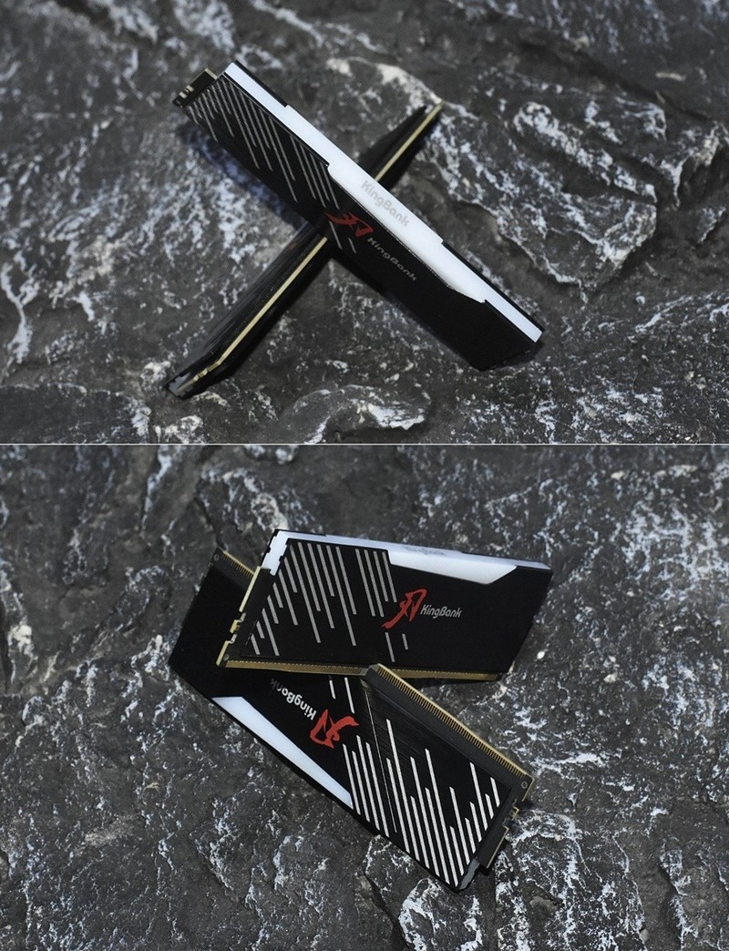 1200MHz超频余量 金百达KINGBANK黑刃RGB电竞D5灯条 且买且珍惜
