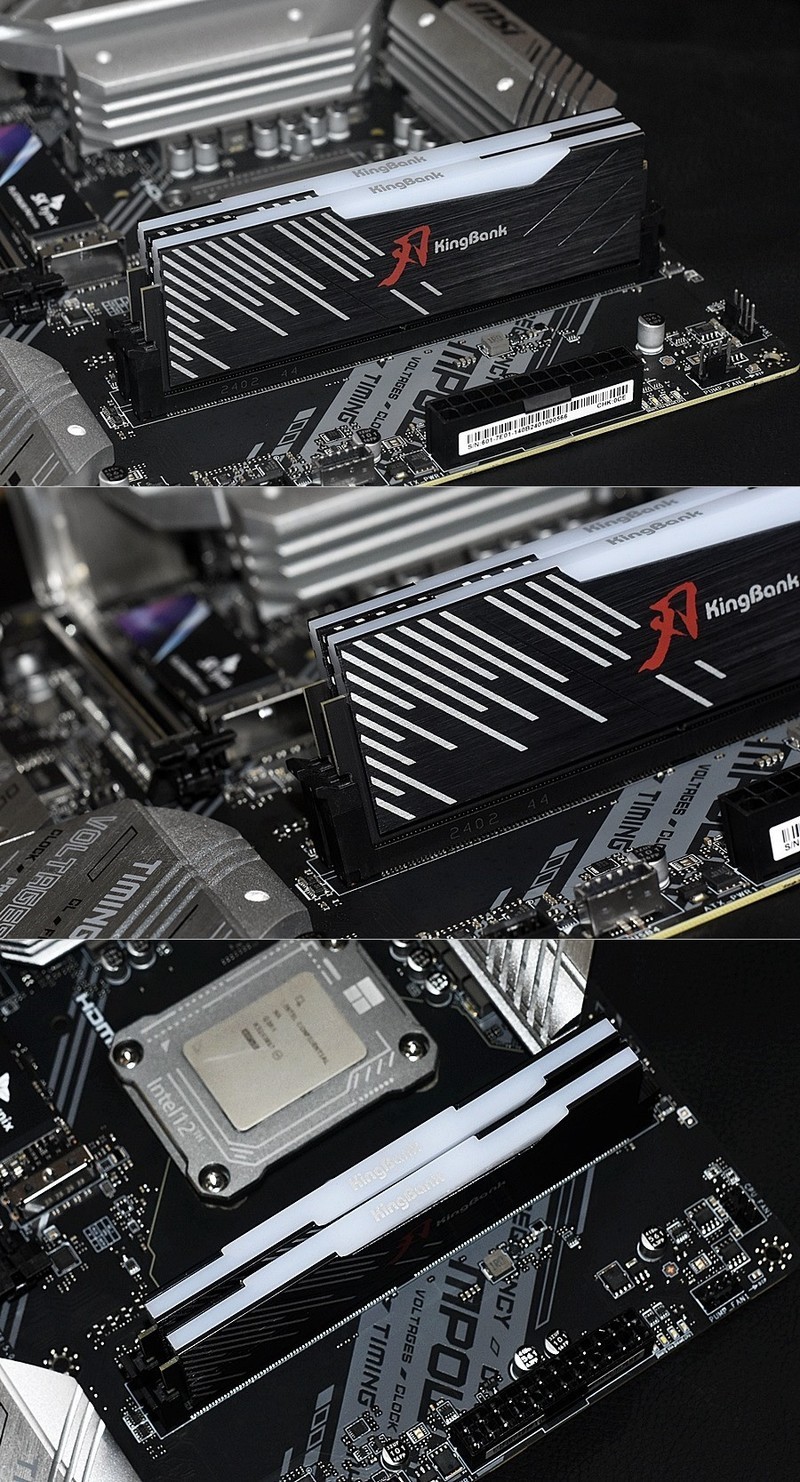 1200MHz超频余量 金百达KINGBANK黑刃RGB电竞D5灯条 且买且珍惜