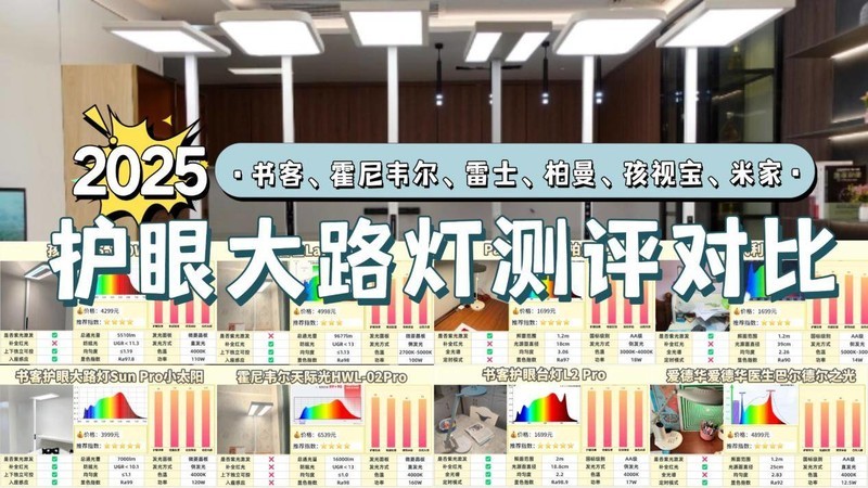 全光谱大路灯伤眼睛吗？2025护眼效果最好的全光谱护眼大路灯分享