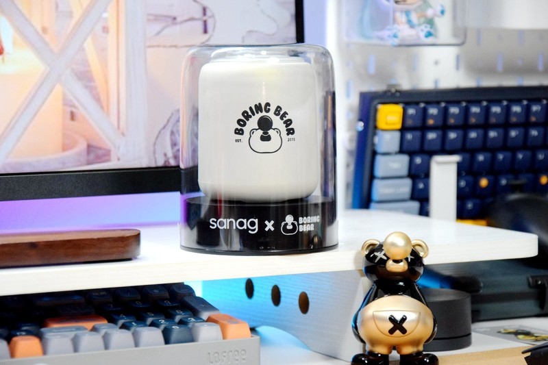 小清新桌搭怎么选音箱？加个sanag塞那X6S联名款音箱，效果如何？