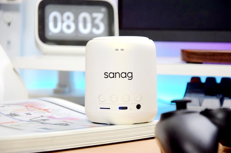 小清新桌搭怎么选音箱？加个sanag塞那X6S联名款音箱，效果如何？