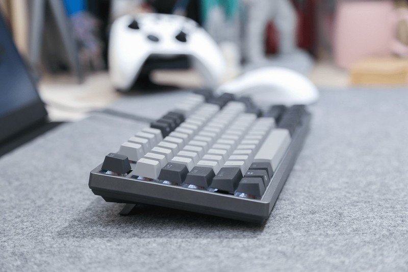 杜伽K320 V2星光版：樱桃MX2A红轴，限定白光，手感一绝