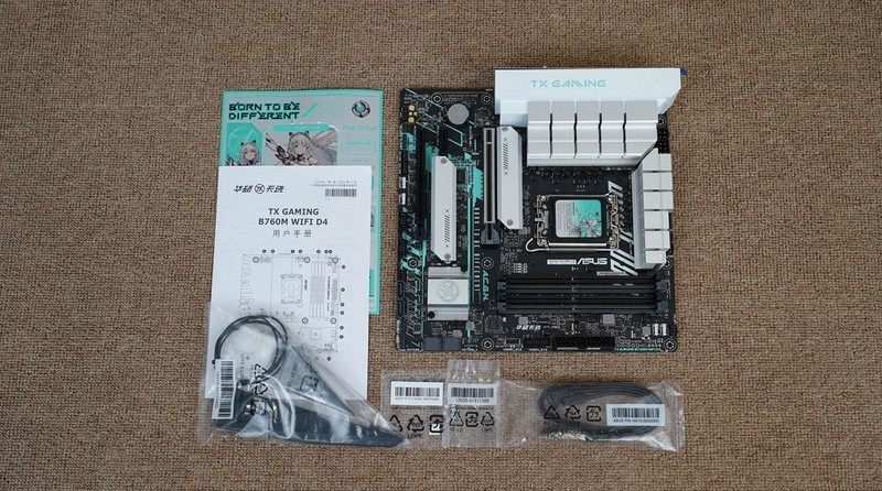 魅力无限二次元，13490F+华硕B760天选+4080打造的主机分享