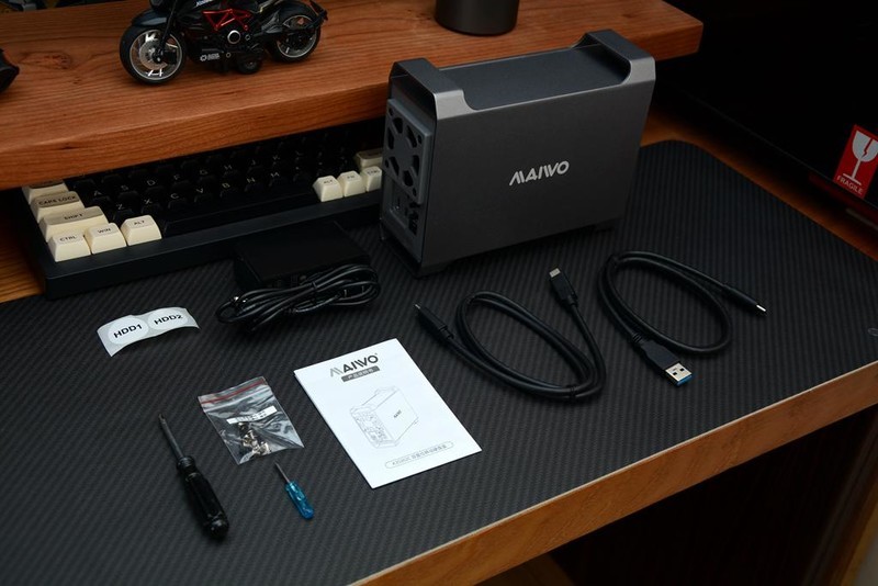 小容量电脑的救星，双盘位，麦沃K35262C硬盘阵列盒开箱