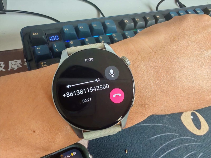 我的第一款宜准智能手表WATCH GT7，好看能通话，还能观影和听歌