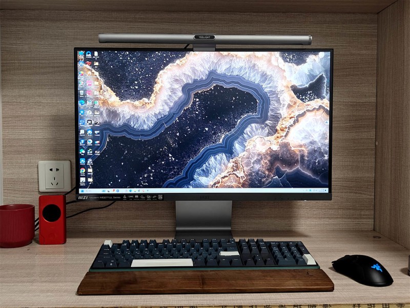 微星MD271UL显示器：卓越商务之选，高效工作伙伴