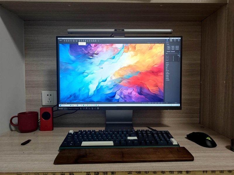 微星MD271UL显示器：卓越商务之选，高效工作伙伴