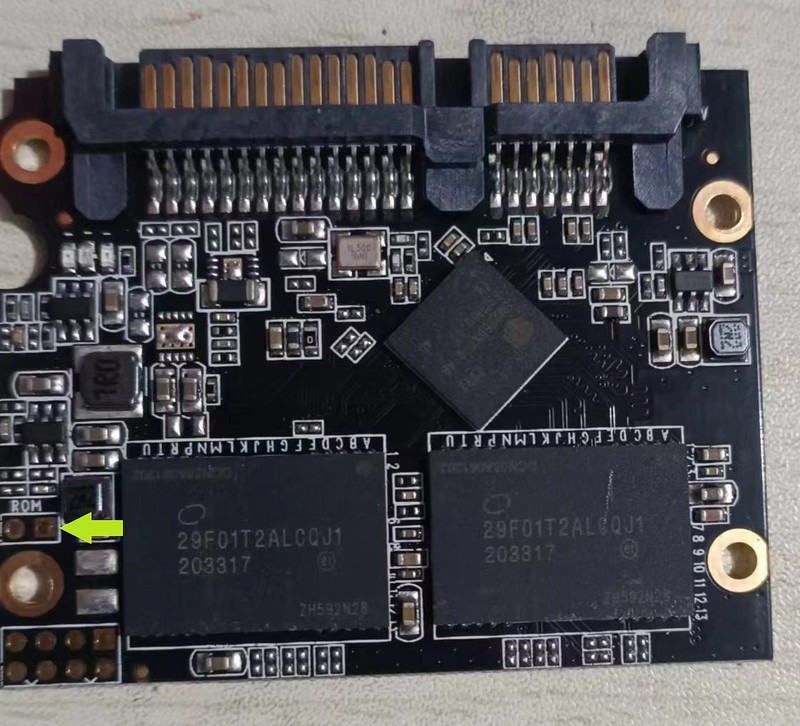 SM2259XT量产工具下载修复金泰克S300 240G固态硬盘，29F01T2ALCQJ1颗粒开卡