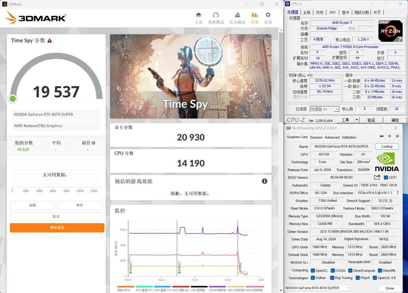 碰杠“14700K”！AMD RYZEN5 9700X对比实测！