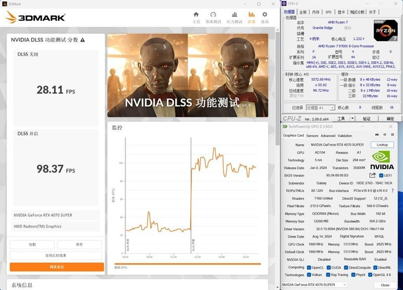 碰杠“14700K”！AMD RYZEN5 9700X对比实测！