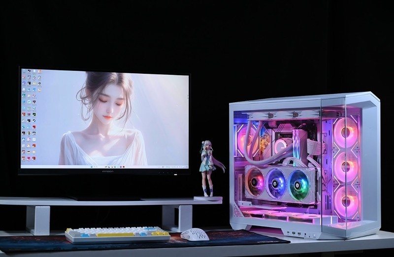 拒绝智商检测，1.2W搞定14600K+4070Ti S+微星白刃plus海景房装机