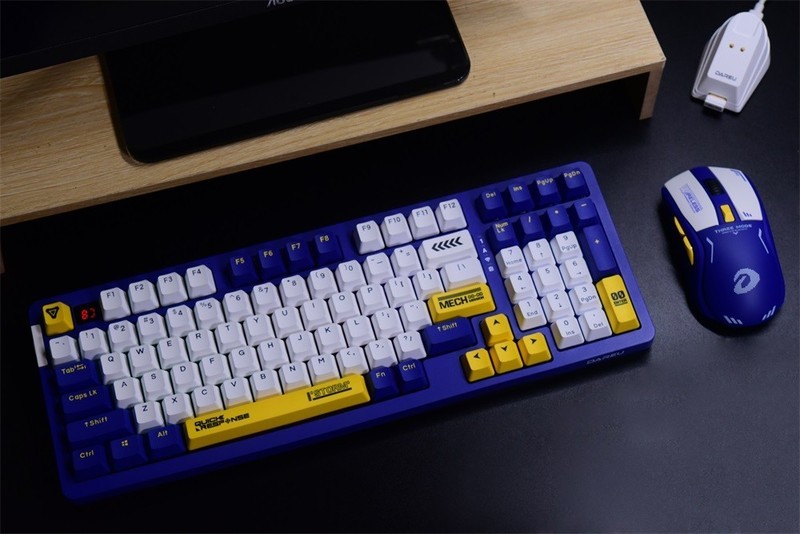 男生们的机甲浪漫——达尔优A950机甲版三模游戏鼠标