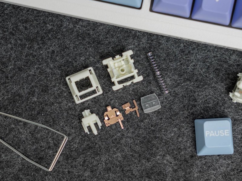 炫彩氛围，多模长续航，杜伽K100 POM奶昔轴机械键盘