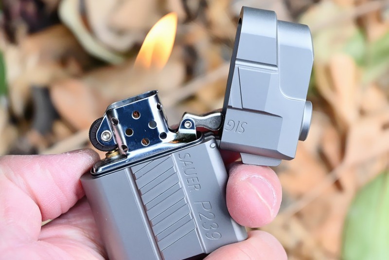 机械情怀与工艺之美的完美结合 费戈复古枪式打火机P239