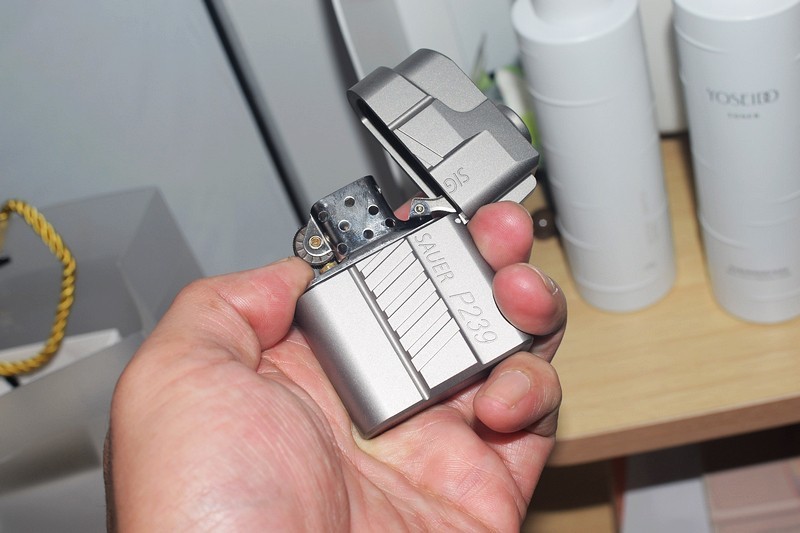 机械情怀与工艺之美的完美结合 费戈复古枪式打火机P239