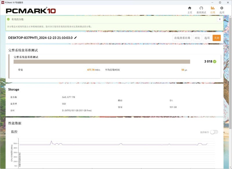 又快又稳，散热还好，金邦G7T PCI-E 4.0x4 SSD极速体验