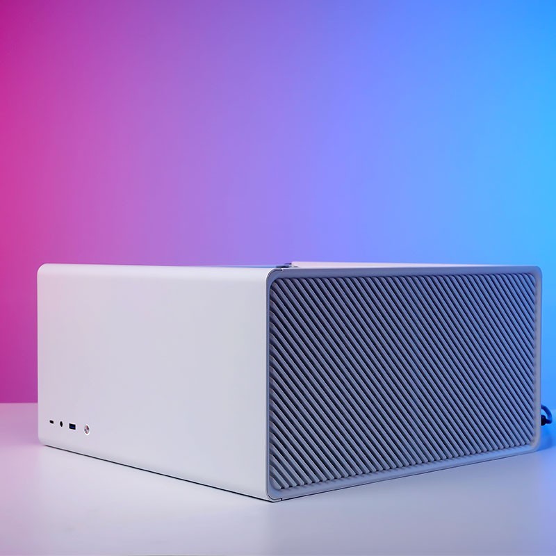 乔思伯 D40 白色 装机实拍