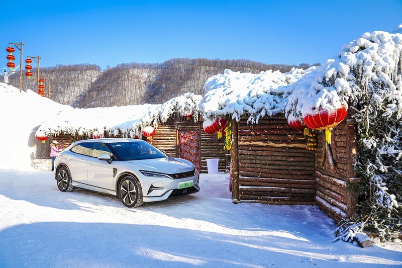 这也太好玩了吧，松花江上过大年，和比亚迪一起驰骋冰雪一路向前