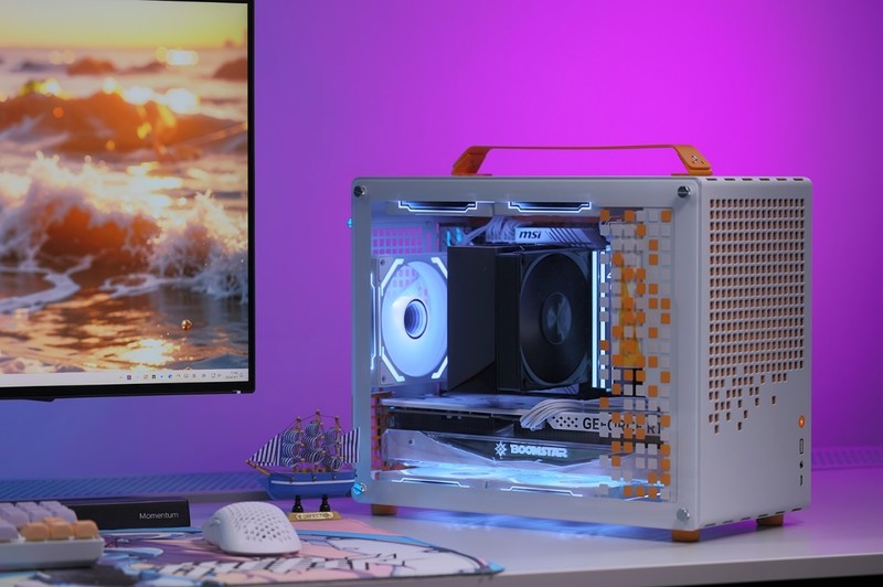 i5-14600K超频能用风冷散热吗？单塔4热管超频三RZ400 V2装机实测