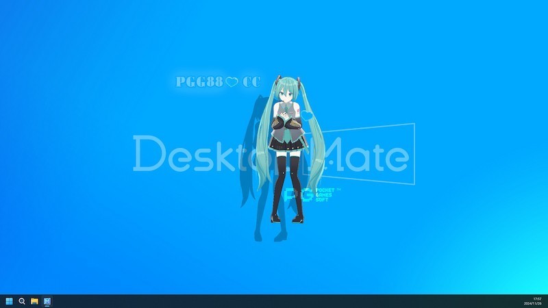 《桌面伴侣》首推初音未来DLC！3D桌面宠物电子游戏PG新玩法上线