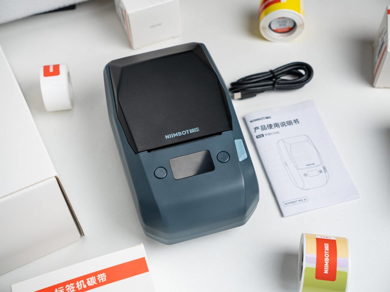 智能高清打印，字迹十年如新，悟界M2热转印标签机